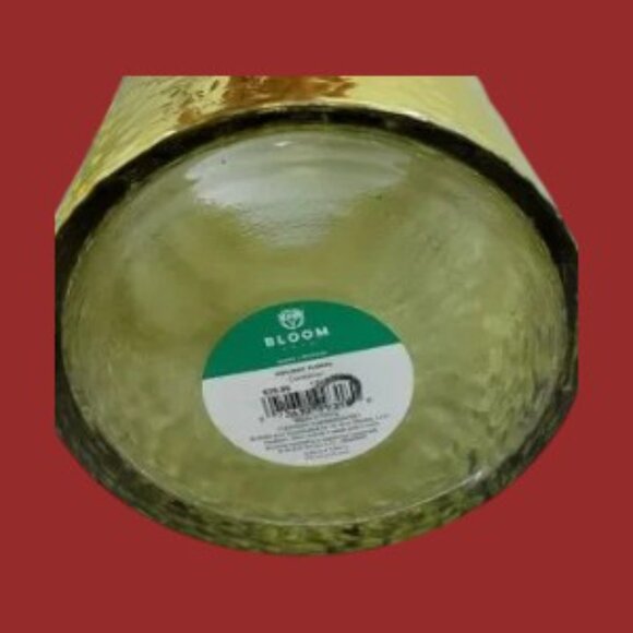 NWT Bloom Room Merry & Modern Holiday Floral Container - Picture 6 of 8